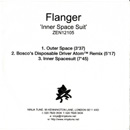 FLANGER Inner Spacesuit EP promotional CD-R